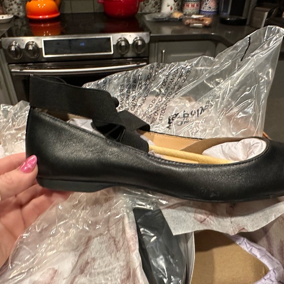 Jessica Simpson Mandalaye Macey Ballet Flats. Black. Size 7 1/2 euro 37 - Picture 3 of 6